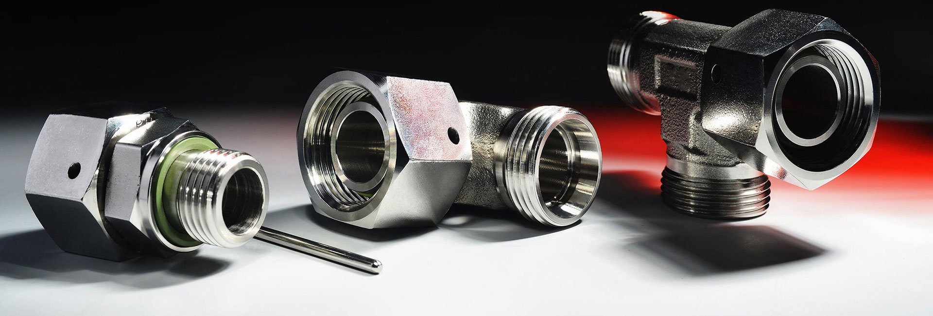 Metrisk hydraulisk adapter